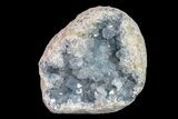 Sky Blue Celestine (Celestite) Geode ( Lbs) - Madagascar #156508-1